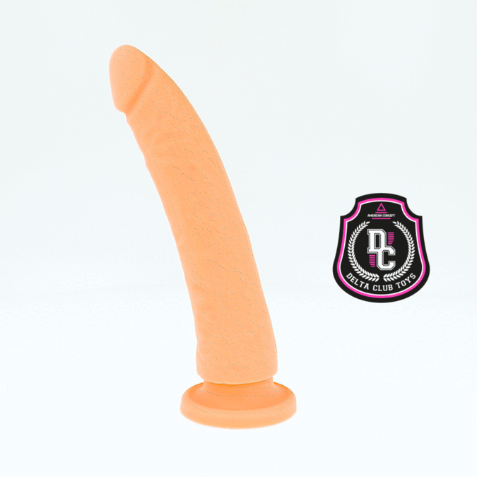 DELTA CLUB - Toys Gode Naturel Médical Silicone 20 Cm -O- 4 Cm