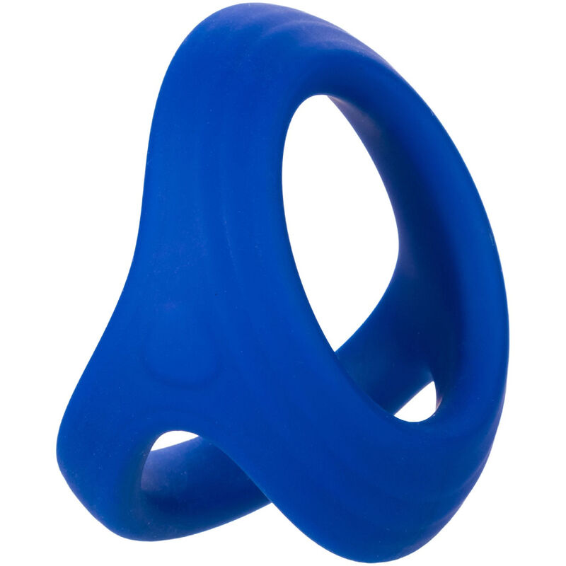 CALEXOTICS ADMIRAL COCK BALL DOUBLE ANNEAU BLEU - Aura Intime