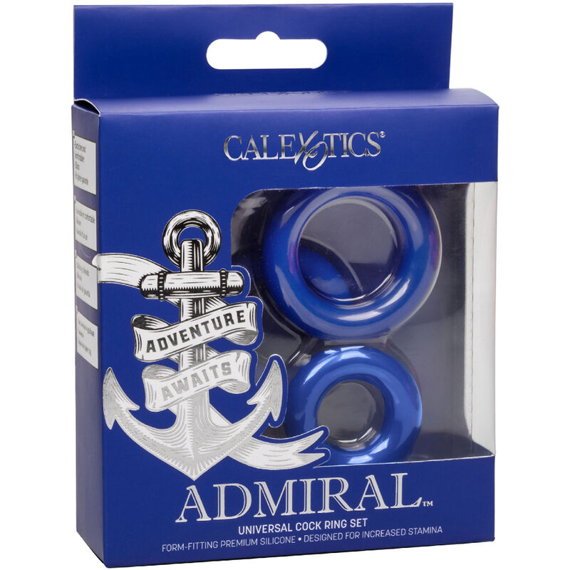 CALEXOTICS ADMIRAL ENSEMBLE DANNEAU PÉNIEN BLEU — vue arrière