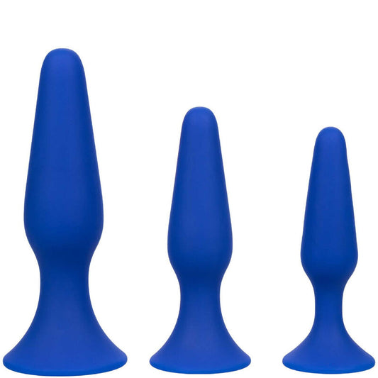 CALEXOTICS - Admiral Kit 3 Plug Anal Bleu
