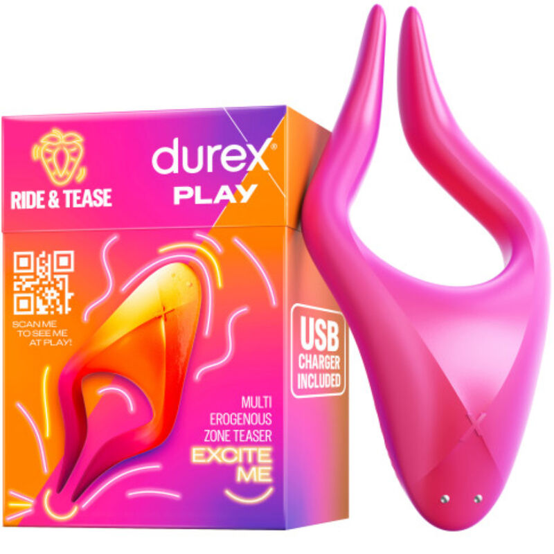 DUREX TOYS Jouet Multi-Stimulateur Ride & Tease - Aura Intime