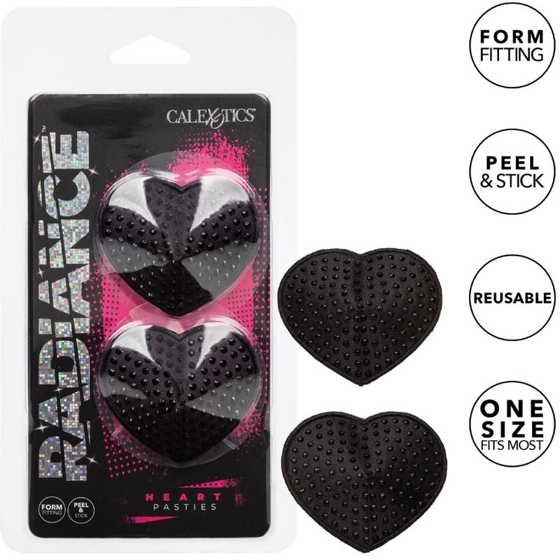 CALEXOTICS Radiance Boucliers-Malins Bijou Forme Coeur - Aura Intime