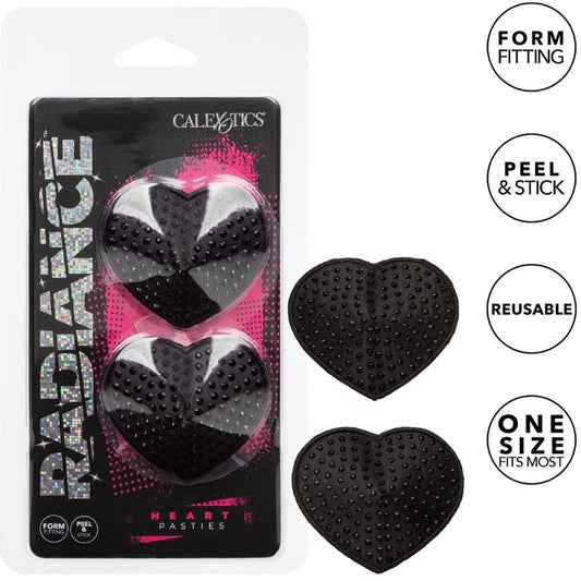 CALEXOTICS Radiance Boucliers-Malins Bijou Forme Coeur - Aura Intime