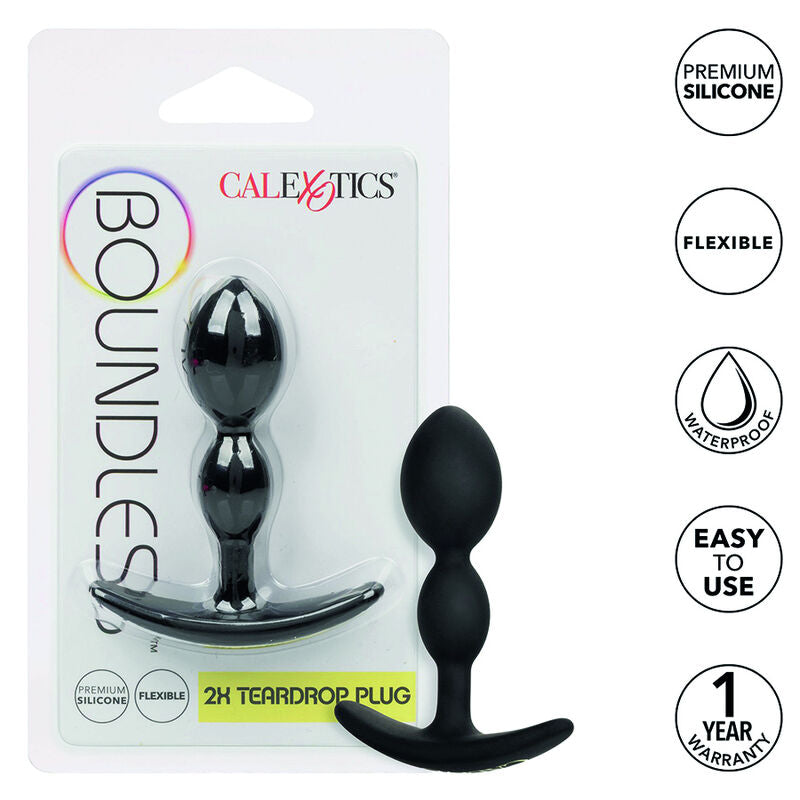 CALEXOTICS BOUNDLESS BOUCHON GOUTTE LAME 2X - Aura Intime