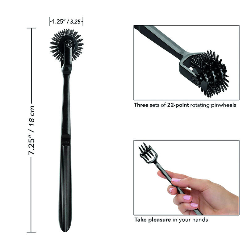 CALEXOTICS Boundless Roue Plaisance Trio — accessoires inclus