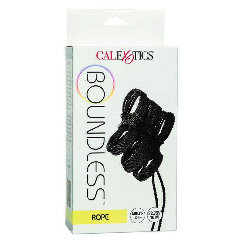 CALEXOTICS Boundless Corde 10M Noire — accessoires inclus