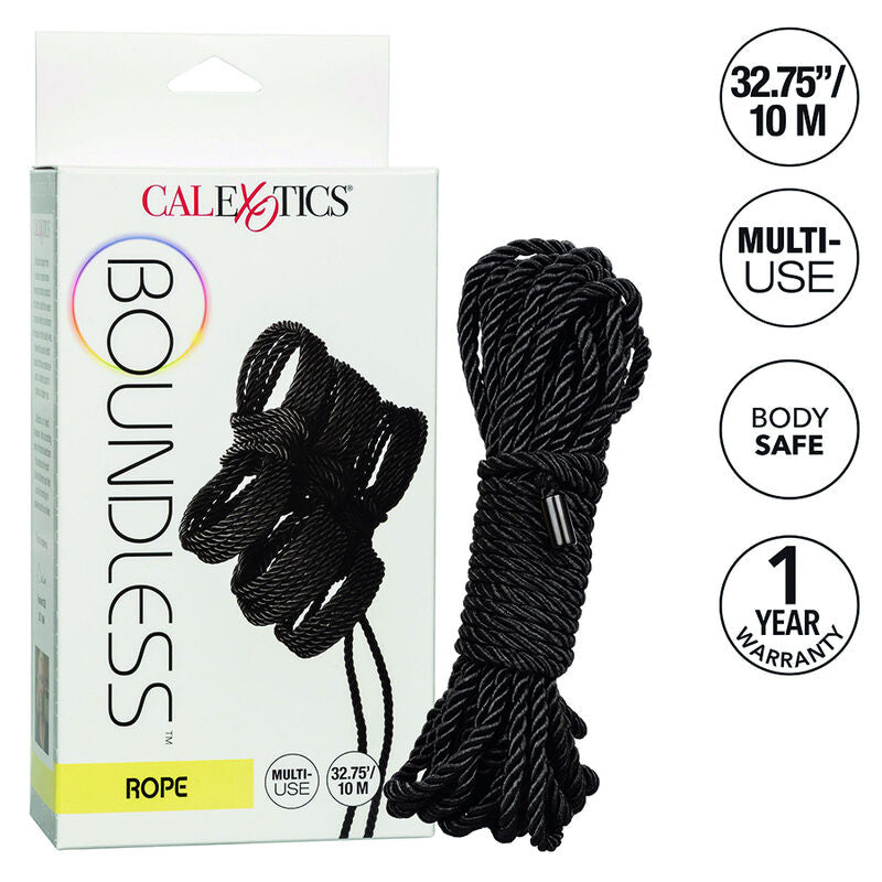 CALEXOTICS Boundless Corde 10M Noire - Aura Intime