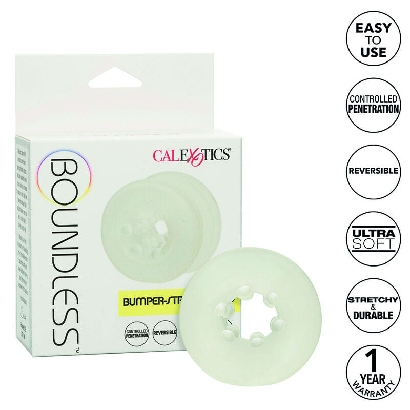 CALEXOTICS BOUNDLESSBAGUE BUMPER-STROKER — vue détaillée