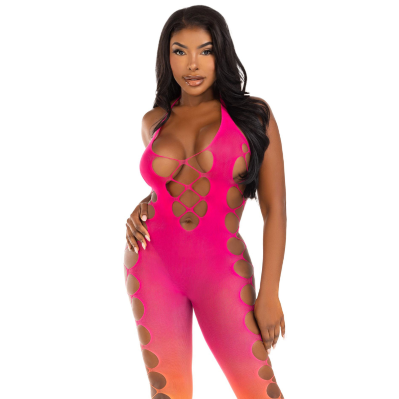 LEG AVENUE BODYSTOCKINGS Bodystocking Cheville Sunset - Aura Intime