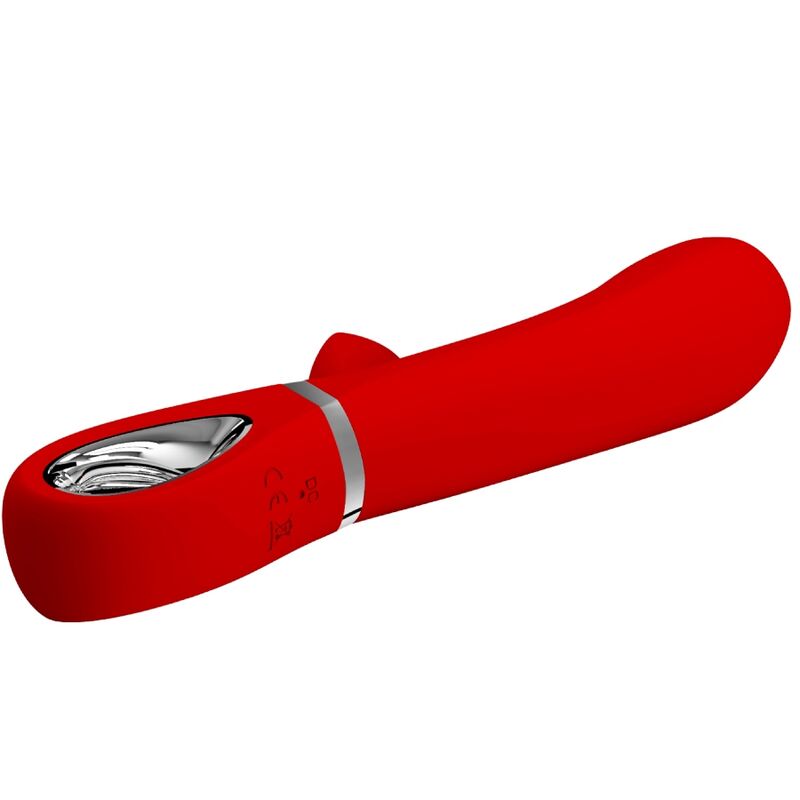 PRETTY LOVE FLIRTATION VIBRATEUR MULTIFONCTION G-SPOT THOMAS ROUGE — vue alternative