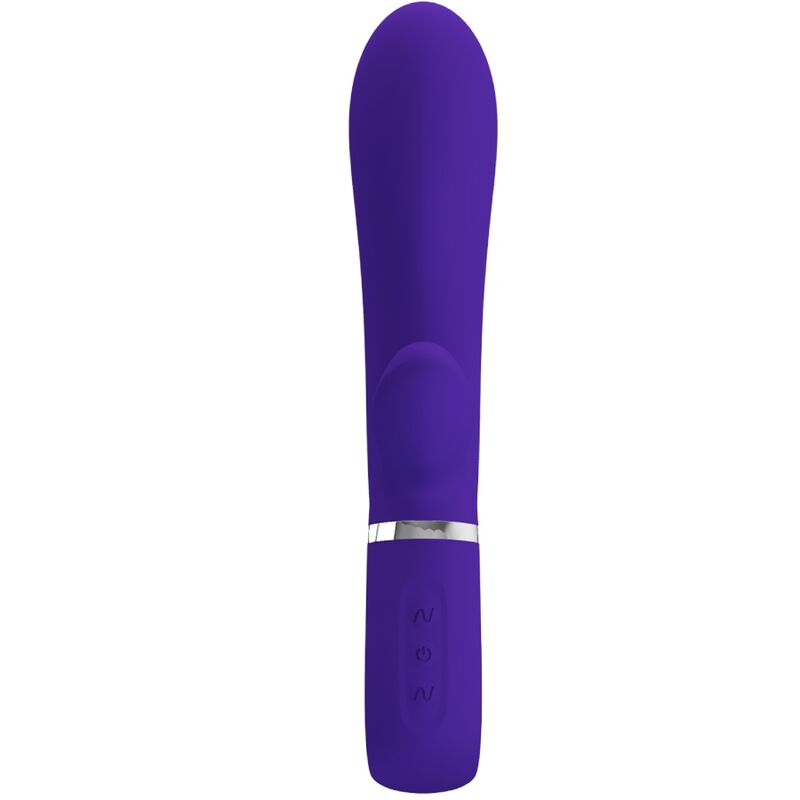 PRETTY LOVE FLIRTATION VIBRATEUR MULTIFONCTION G-SPOT THOMAS VIOLET — vue détaillée