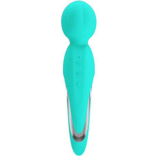 PRETTY LOVE FLIRTATION Walter Vibrateur Wand Aqua Vert - Aura Intime
