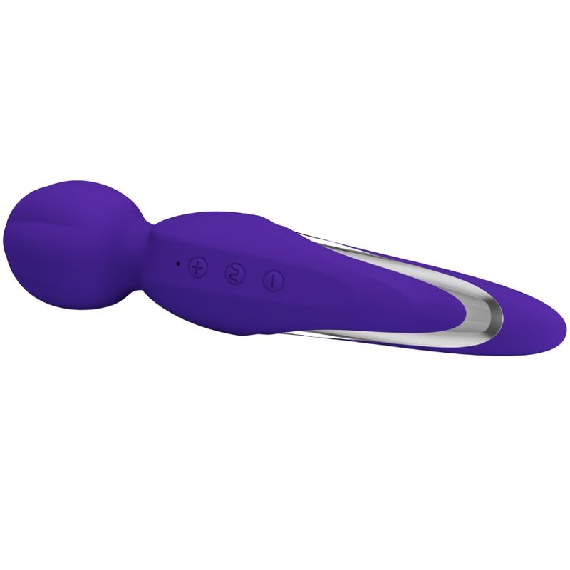 PRETTY LOVE FLIRTATION Baguette Vibrante Walter Violet — vue arrière