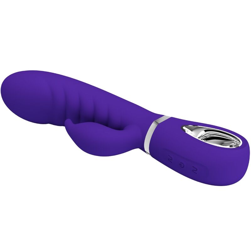 PRETTY LOVE FLIRTATION VIBRATEUR MULTIFONCTION G-SPOT PRESCOTT VIOLET — vue alternative