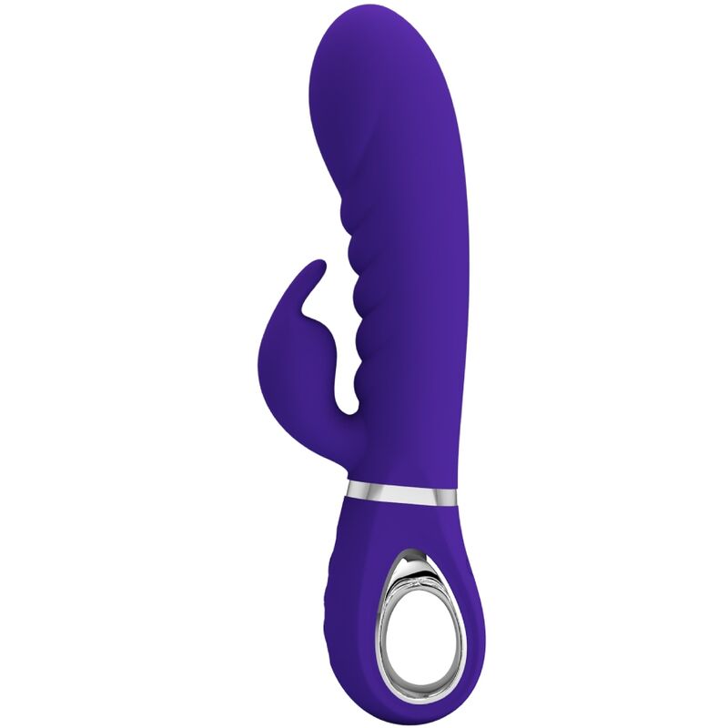 PRETTY LOVE FLIRTATION VIBRATEUR MULTIFONCTION G-SPOT PRESCOTT VIOLET - Aura Intime