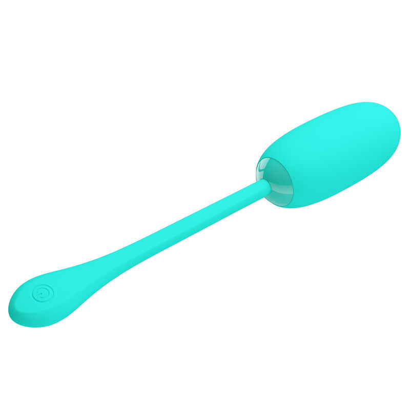 PRETTY LOVE SMART Julius Oeuf Vibrant Imperméable-Rechargeable Aqua Vert — vue détaillée
