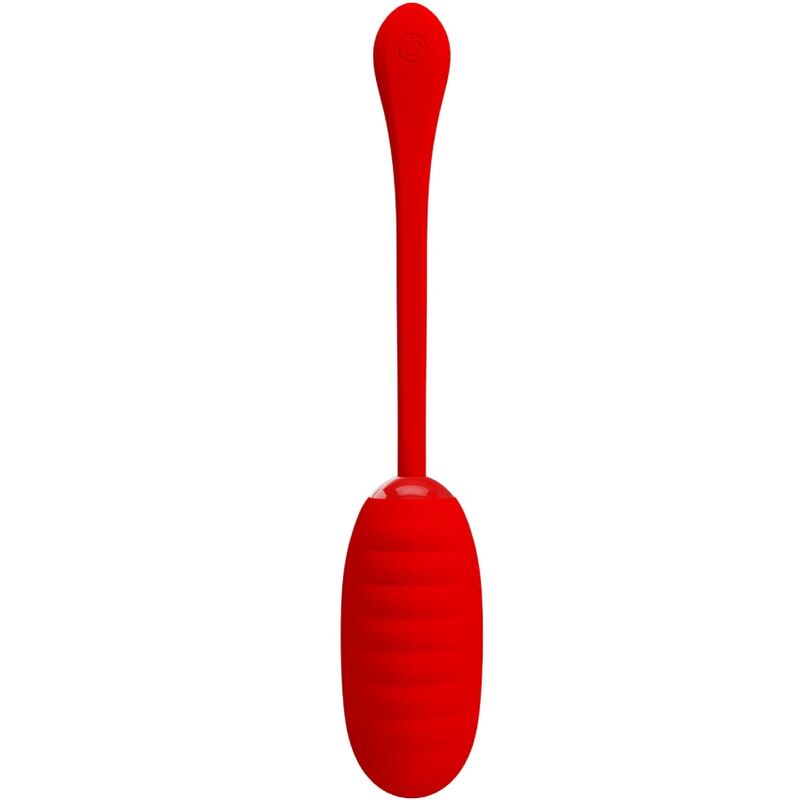 PRETTY LOVE SMART Oeuf Vibrant Rechargeable Kirk Rouge - Aura Intime