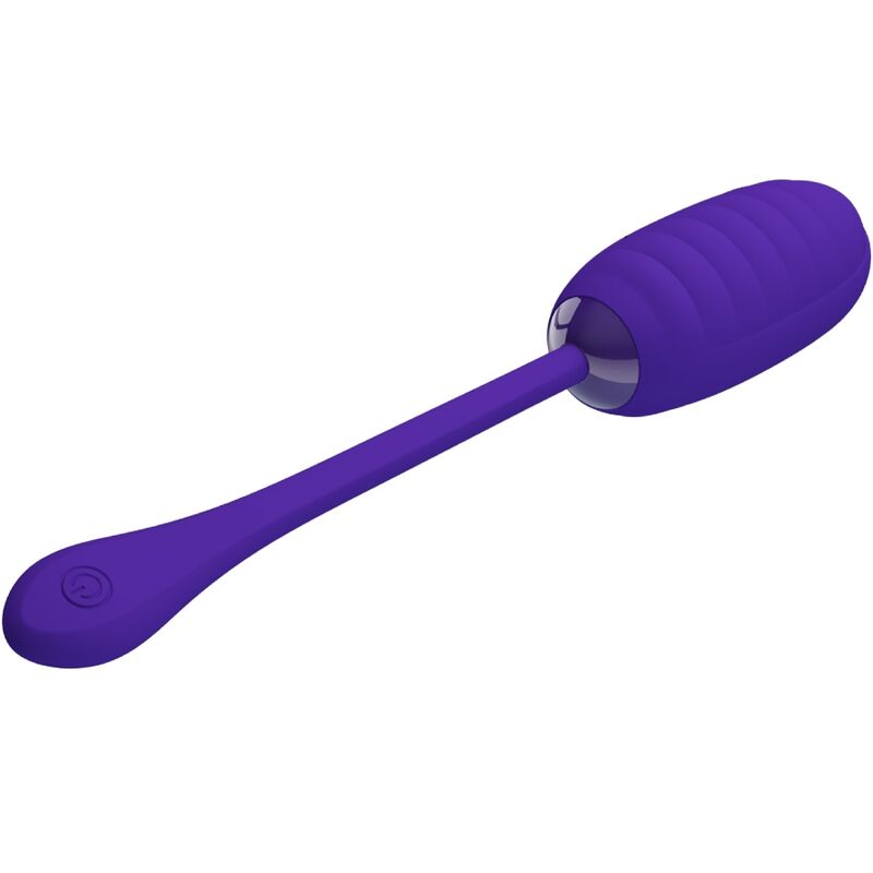 PRETTY LOVE SMART Oeuf Vibrant Rechargeable Kirk Violet — vue arrière
