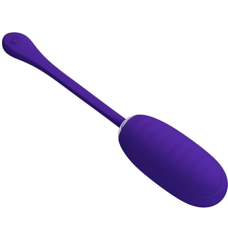 PRETTY LOVE SMART Oeuf Vibrant Rechargeable Kirk Violet — vue détaillée