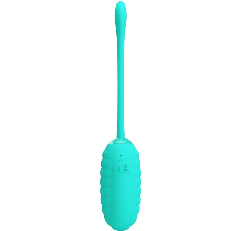 PRETTY LOVE SMART Oeuf Vibrant Rechargeable Kirk Aqua Vert — vue détaillée