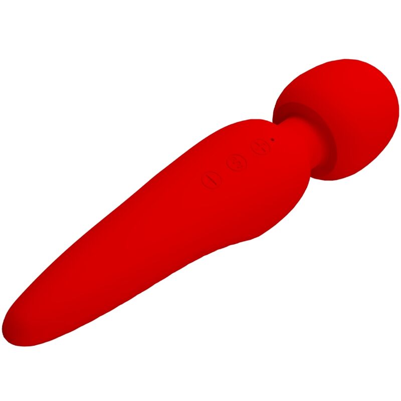 PRETTY LOVE SMART Masseur Meredith 12 Modes Vibration Rouge — vue détaillée