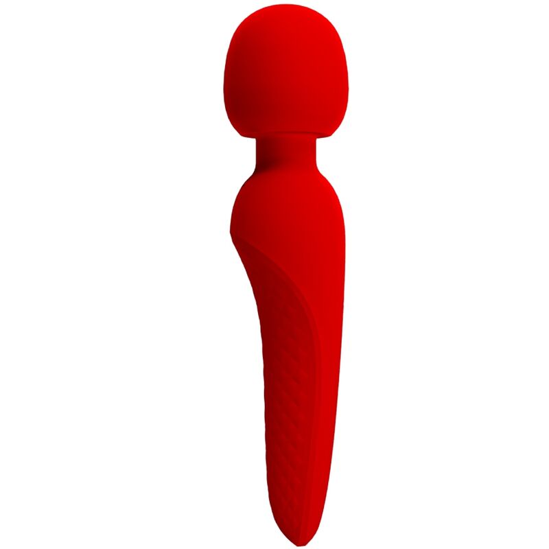 PRETTY LOVE SMART Masseur Meredith 12 Modes Vibration Rouge - Aura Intime