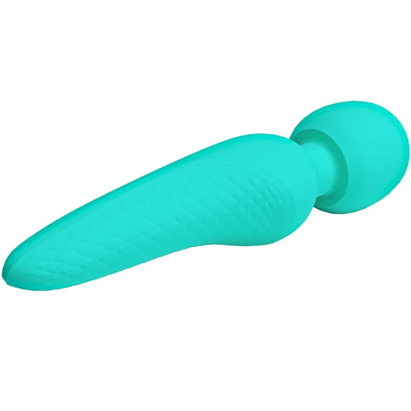 PRETTY LOVE SMART Masseur Meredith 12 Modes Vibration Vert Aqua — vue arrière