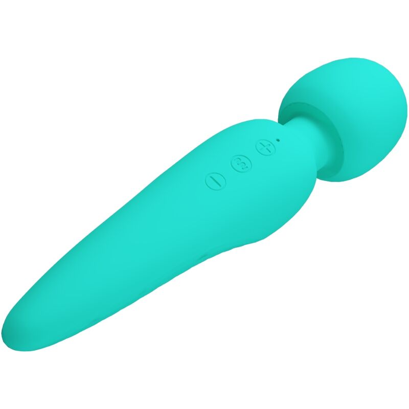 PRETTY LOVE SMART Masseur Meredith 12 Modes Vibration Vert Aqua — vue détaillée