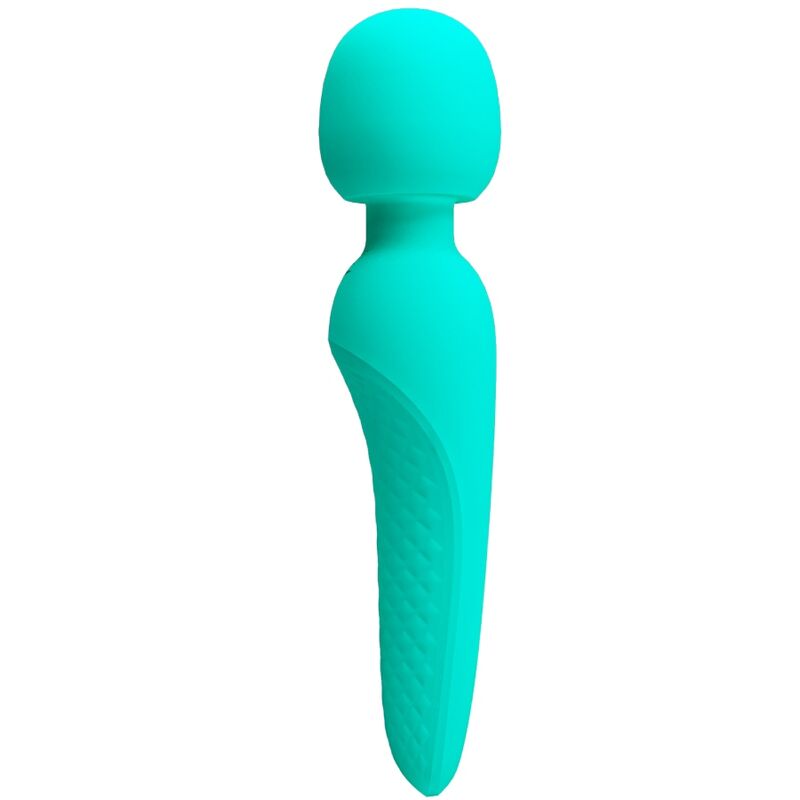 PRETTY LOVE SMART Masseur Meredith 12 Modes Vibration Vert Aqua - Aura Intime
