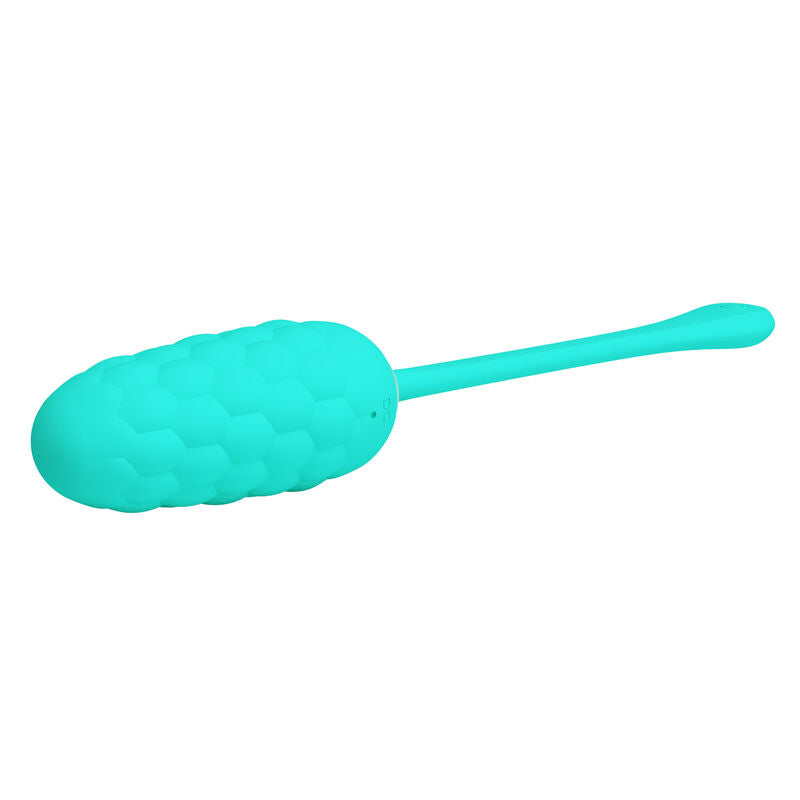 PRETTY LOVE SMART Oeuf Vibrant Texture Marine Rechargeable Aqua Green — vue arrière