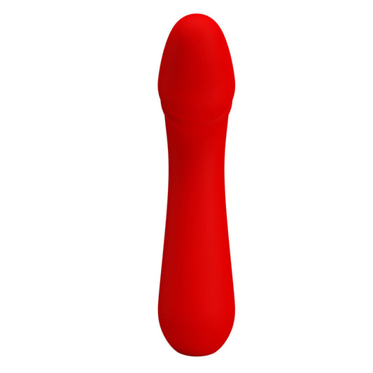 PRETTY LOVE SMART VIBRATEUR RECHARGEABLE CETUS ROUGE - Aura Intime