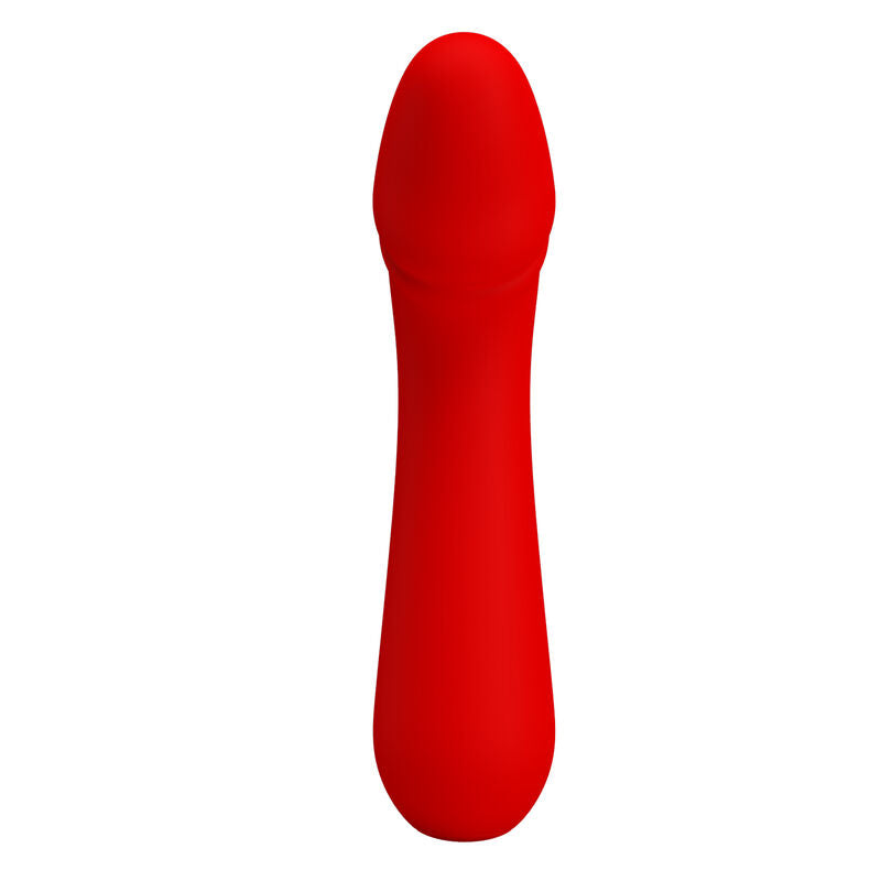 PRETTY LOVE SMART VIBRATEUR RECHARGEABLE CETUS ROUGE - Aura Intime