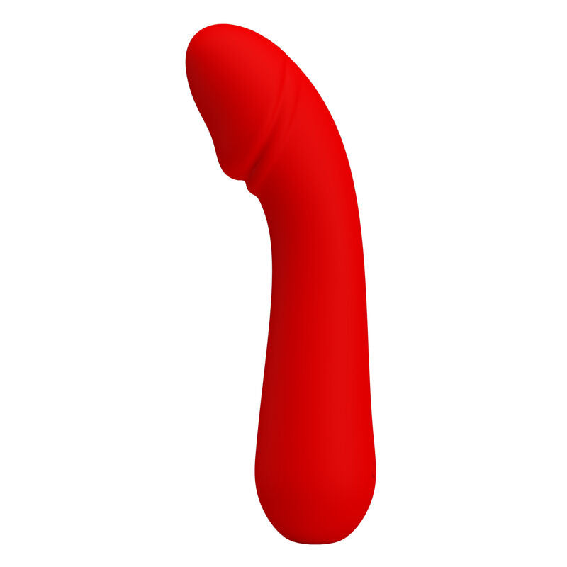 PRETTY LOVE SMART VIBRATEUR RECHARGEABLE CETUS ROUGE — vue détaillée
