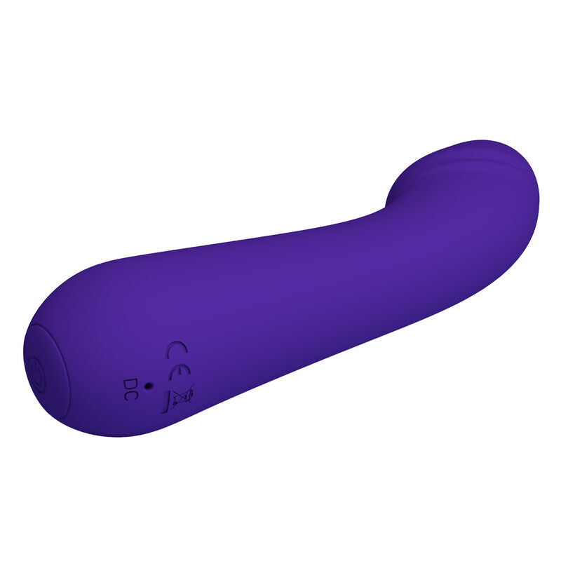 PRETTY LOVE SMART VIBRATEUR RECHARGEABLE CETUS VIOLET — accessoires inclus