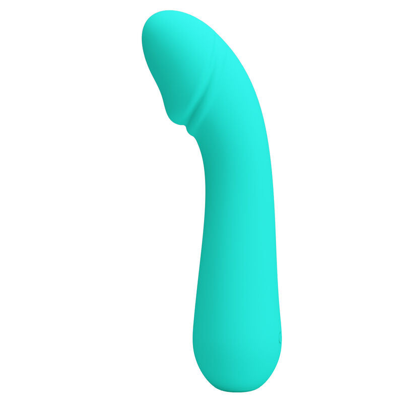PRETTY LOVE SMART VIBRATEUR RECHARGEABLE CETUS VERT AQUA — vue détaillée