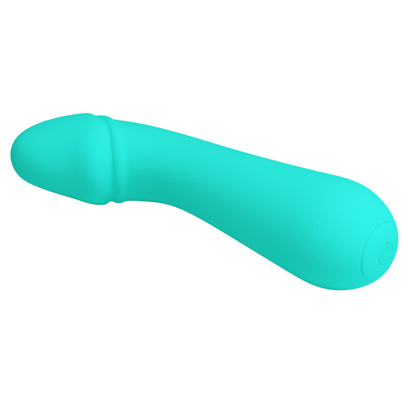 PRETTY LOVE SMART VIBRATEUR RECHARGEABLE CETUS VERT AQUA — vue arrière