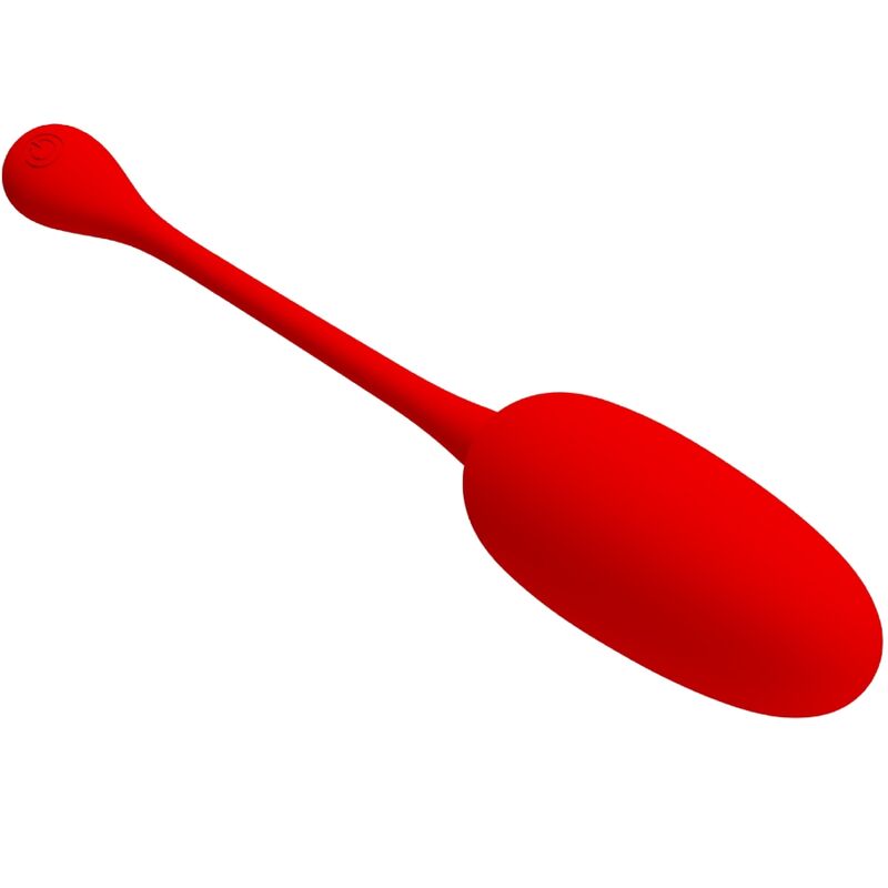 PRETTY LOVE FLIRTATION Oeuf Vibrant Rechargeable Knucker Rouge - Aura Intime