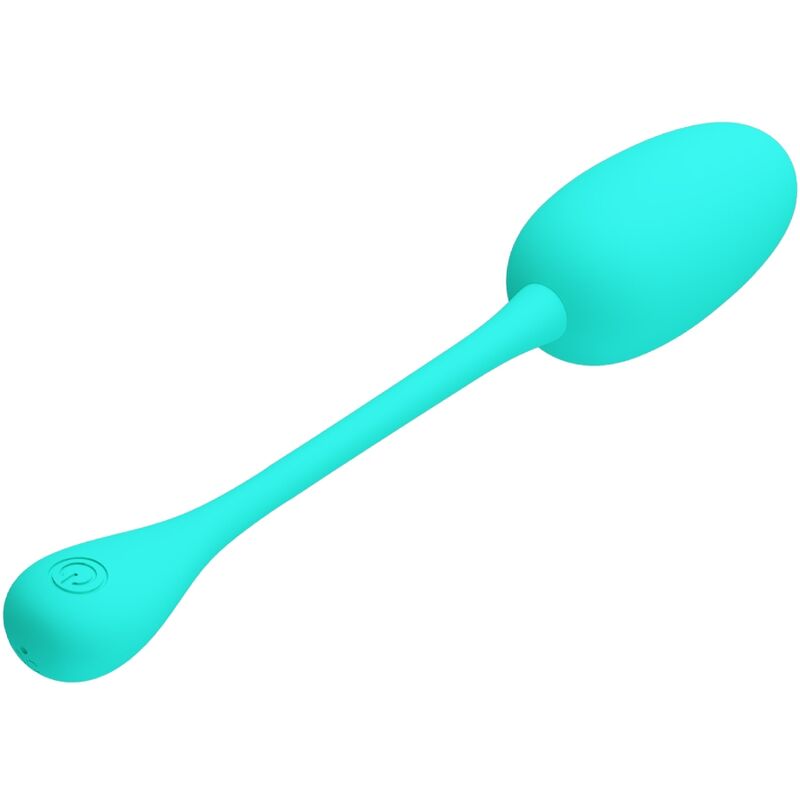 PRETTY LOVE FLIRTATION Oeuf Vibrant Rechargeable Knucker Vert Deau — vue détaillée