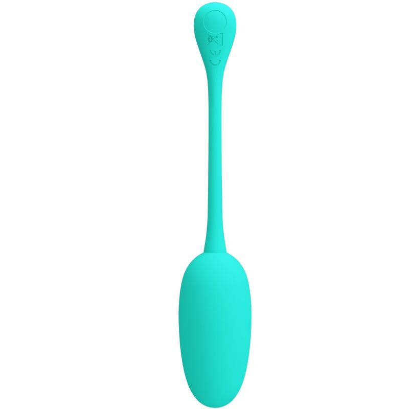 PRETTY LOVE FLIRTATION Oeuf Vibrant Rechargeable Knucker Vert Deau — accessoires inclus