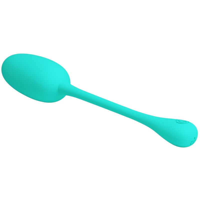 PRETTY LOVE FLIRTATION Oeuf Vibrant Rechargeable Knucker Vert Deau — vue arrière