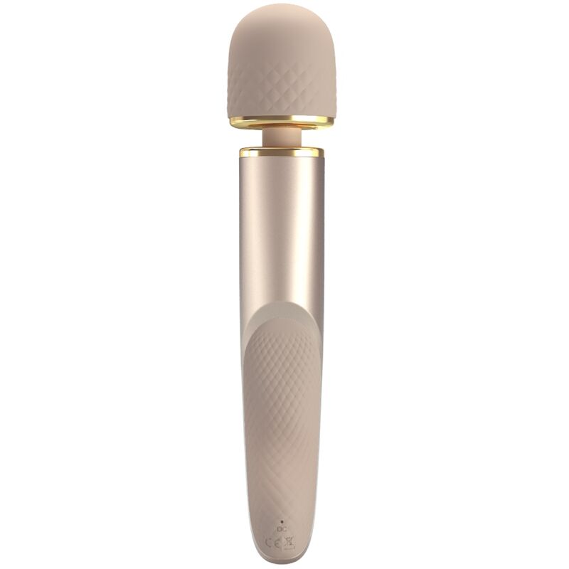 PRETTY LOVE SMART Masseur 7 Modes Vibration Champagne — accessoires inclus