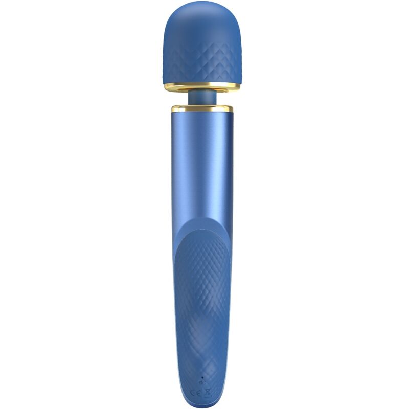 PRETTY LOVE SMART Masseur 7 Modes Vibration Bleu — accessoires inclus