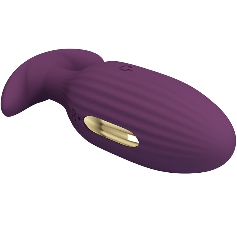 PRETTY LOVE BOTTOM PLUG ANAL CONTRÔLÉ PAR APPLICATION JEFFERSON VIOLET — vue détaillée