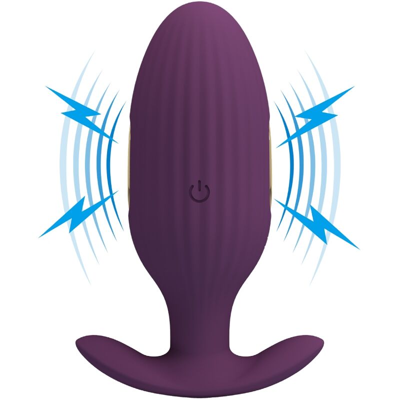 PRETTY LOVE BOTTOM PLUG ANAL CONTRÔLÉ PAR APPLICATION JEFFERSON VIOLET — vue alternative
