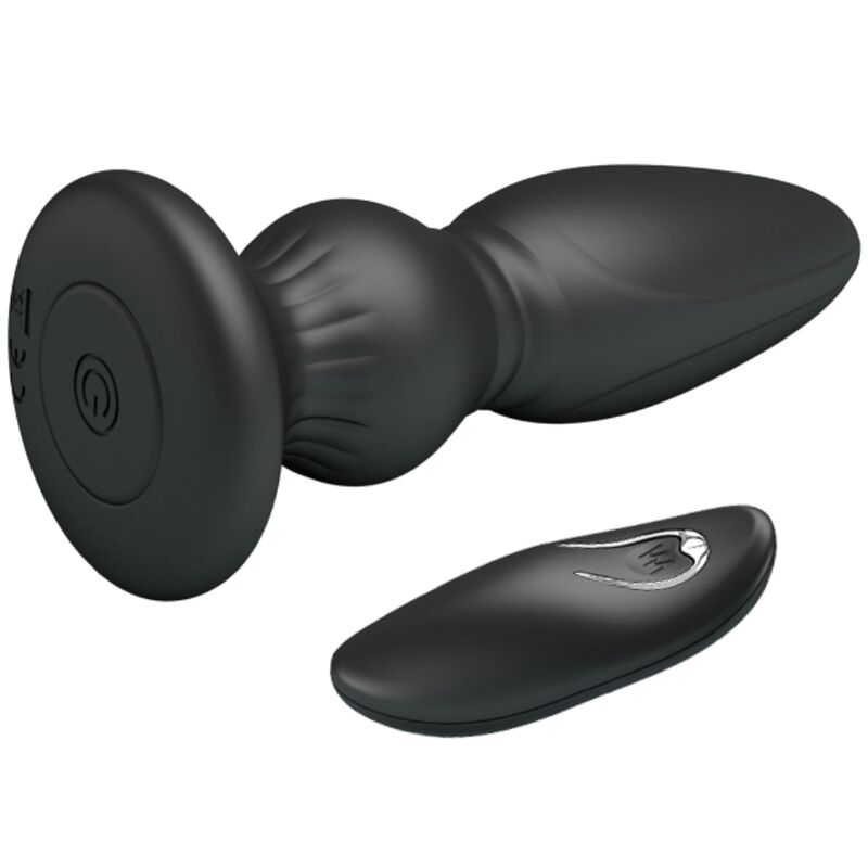 MR PLAY PUISSANT VIBRATEUR TÉLÉCOMMANDE PLUG ANAL NOIR — vue alternative