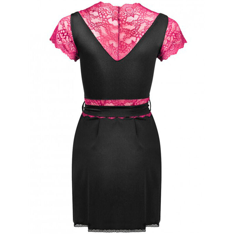 LIVCO CORSETTI SETS Kumiko Lc 90428 Robe Chambre + Culotte Noir L/Xl — vue arrière