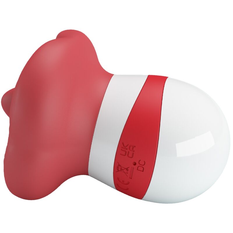 PRETTY LOVE FLIRTATION Mina Stimulateur Langue Rouge Clair — accessoires inclus