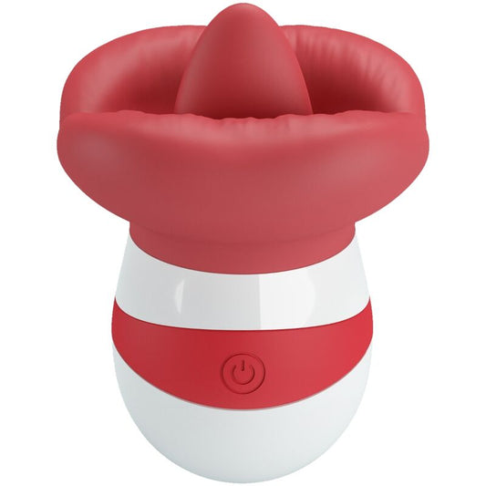 PRETTY LOVE FLIRTATION Mina Stimulateur Langue Rouge Clair - Aura Intime