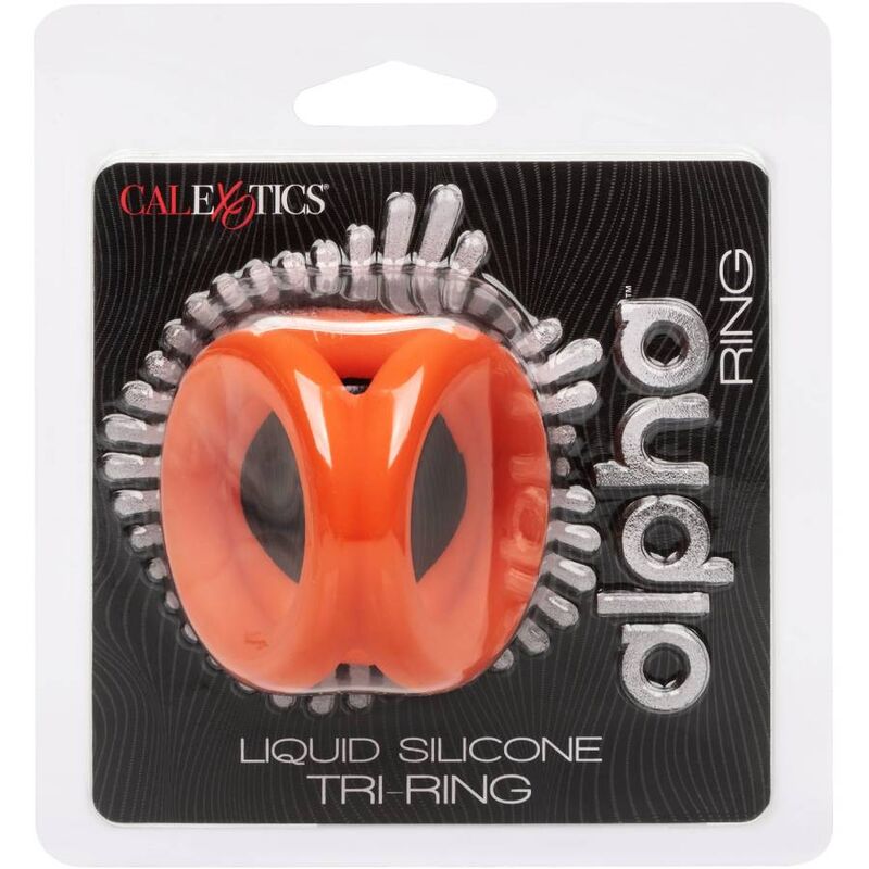 CALEXOTICS ALPHA TRI-ANNEAU ORANGE — vue détaillée