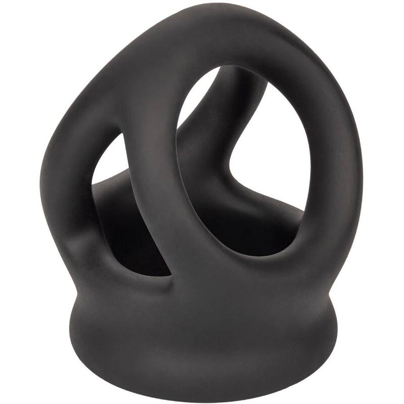 CALEXOTICS ALPHA BAGUE DUAL CAGE NOIR — vue alternative